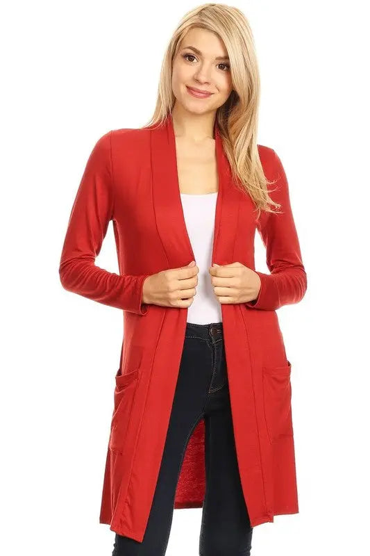 Knee Length Duster Cardigan