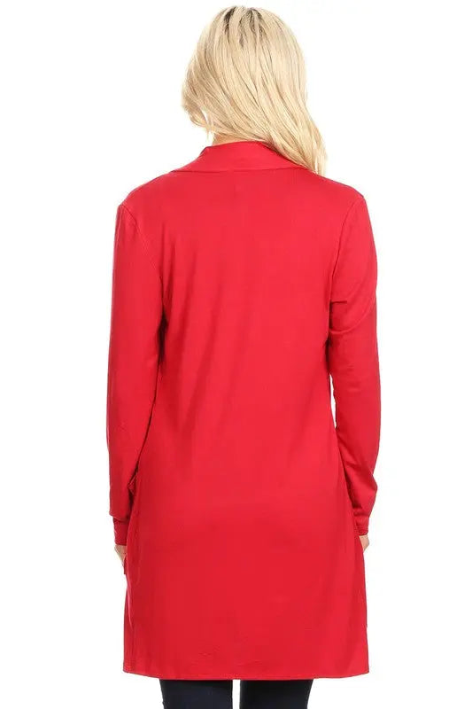 Knee Length Duster Cardigan