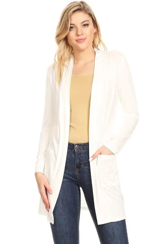 Knee Length Duster Cardigan