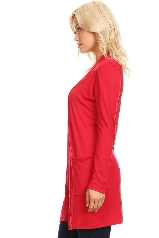 Knee Length Duster Cardigan
